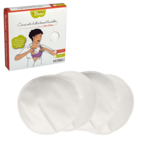 Coussinets d'allaitement lavables ultra efficace fabriqué en France