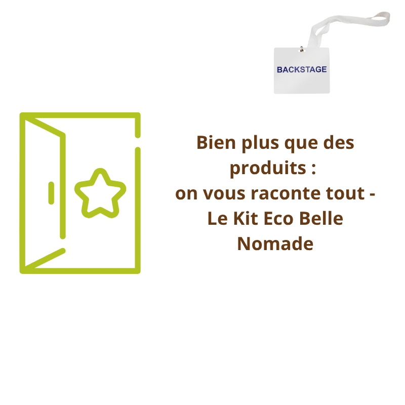 Kit Eco Belle Nomade ou le coton lavable en voyages !
