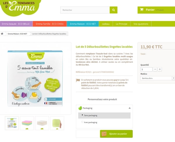 Commander nos produits sans packaging ? Mode d'emploi Commander nos produits sans packaging ? Mode d'emploi