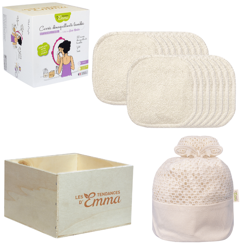15 ou 20 Cotons lavables en Kit : Kit Eco Belle – Image 2