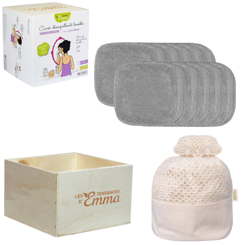 15 ou 20 Cotons lavables en Kit : Kit Eco Belle – Image 3