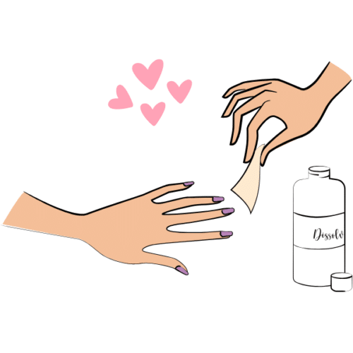 dissolvettes enlever vernis dissolvette enlever vernis à ongle