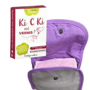 Kit 20 Cotons lavables pour vernis : les Dissolvettes