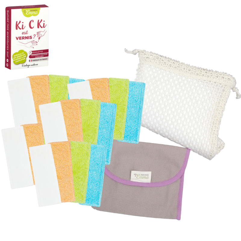 Kit 20 Cotons lavables pour vernis : les Dissolvettes – Image 2