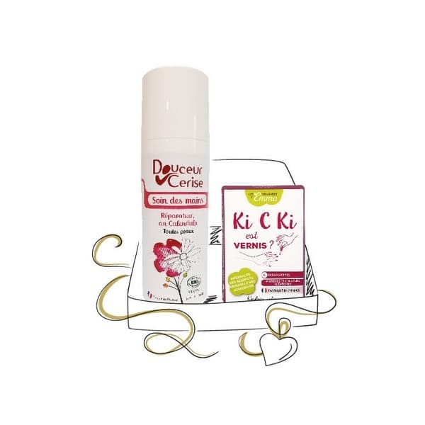 Une de nos idées cadeaux zéro déchet : Ki C Ki est vernis et sa crème mains bio ! Une de nos idées cadeaux zéro déchet : Ki C Ki est vernis et sa crème mains bio !