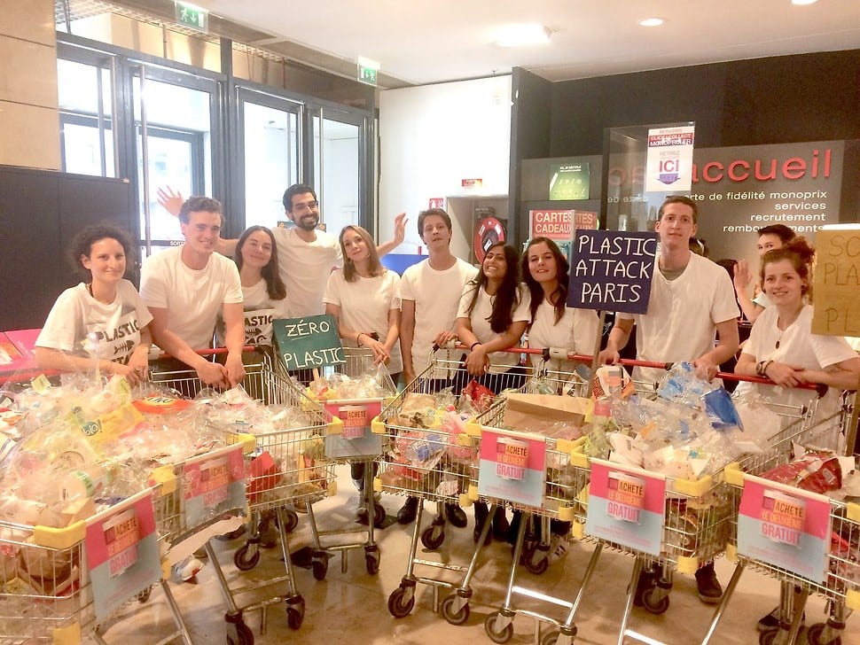 Agir contre le suremballage en tendances Plastic Attack Paris ! Agir contre le suremballage en tendances Plastic Attack Paris !