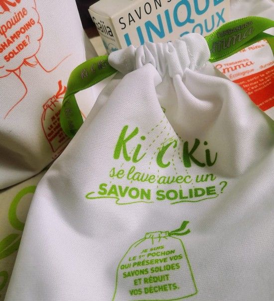 Le pochon à savon Ki C Ki se lave !