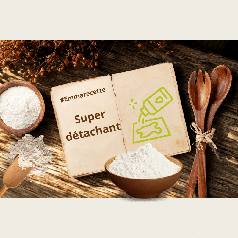 Une tache coriace ? Un coton grisonnant ? Pas besoin de chimie pour tout nettoyer.
Chez Les Tendances d’Emma, on a nos petits secrets naturels (et redoutablement efficaces) pour prendre soin de vos cotons lavables… et de tout votre linge.  👉 Nos 5 ingrédients fétiches + une recette magique à découvrir ici