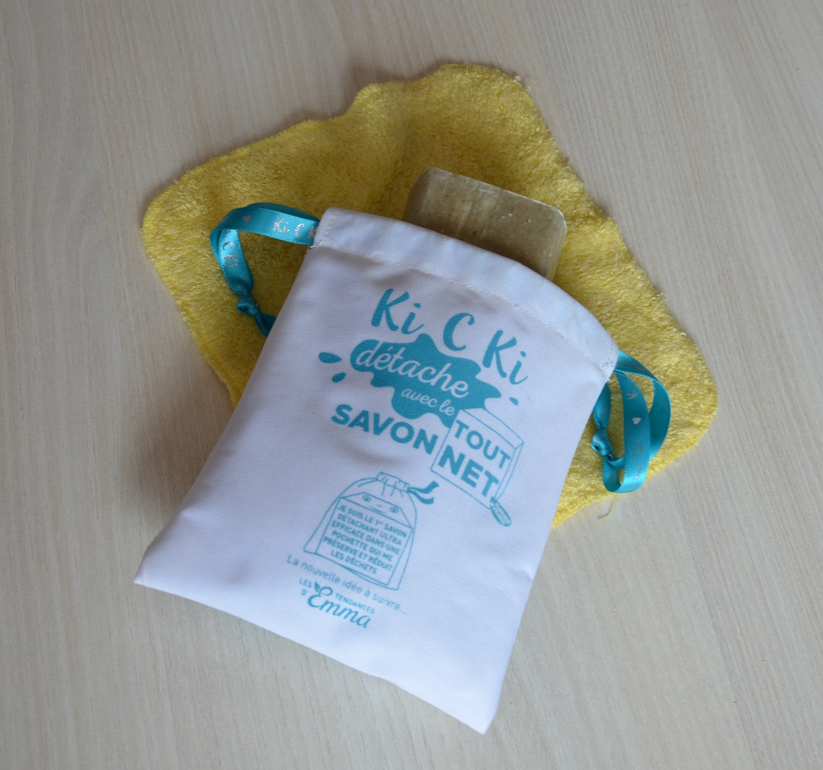 Ki C Ki détache ? Le Savon Tout Net en pochon à savon des Tendances d'Emma